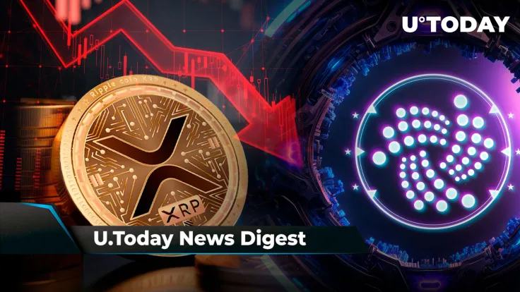 XRP Price Crash Unveils Top Analyst's Discovery, Five Exciting Developments Coming for SHIB, IOTA Excites Community With Mainnet Upgrade: Crypto News Digest by U.Today