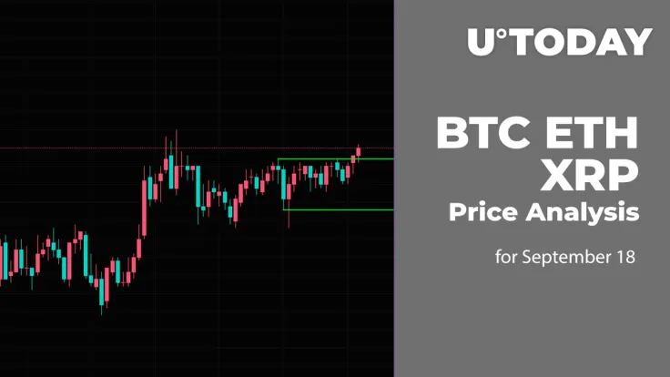 BTC, ETH and XRP Price Analysis for September 18