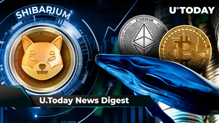 SHIB Partner Welly's Boasts Major Upgrade, BTC and ETH Whales Playing Waiting Game, Shibarium Set to Hit Big Utility Milestone: Crypto News Digest by U.Today