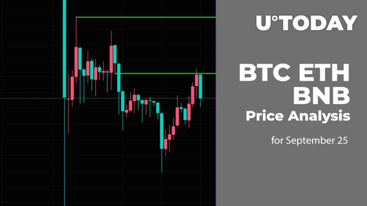 BTC, ETH and BNB Price Analysis for September 25