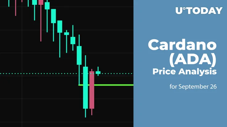 Cardano (ADA) Price Analysis for September 26