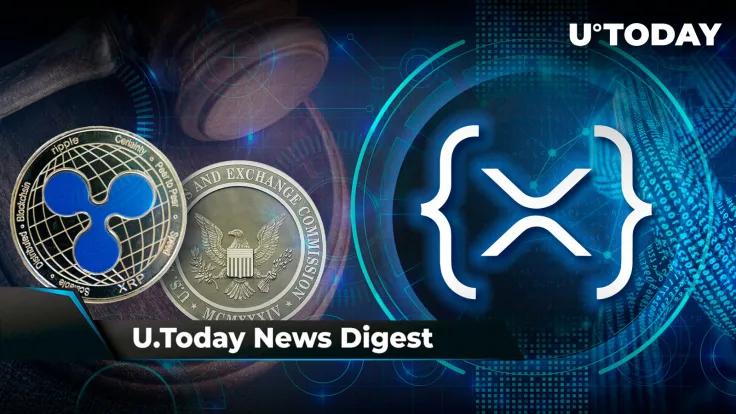 Ripple Provides Major Update on XRP Case v. SEC, Binance Delists SHIB, LUNA, ADA Trading Pairs; Important Alert Issued as XRPL Sidechain Goes Live: Crypto News Digest by U.Today