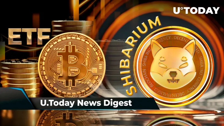 Imminent Bitcoin ETF Decision Could Shake Crypto Market, SHIB Lead Plans to Integrate Shubarium with CEXes, Almost 900 Million XRP Moved by Unknown Wallets: Crypto News Digest by U.Today