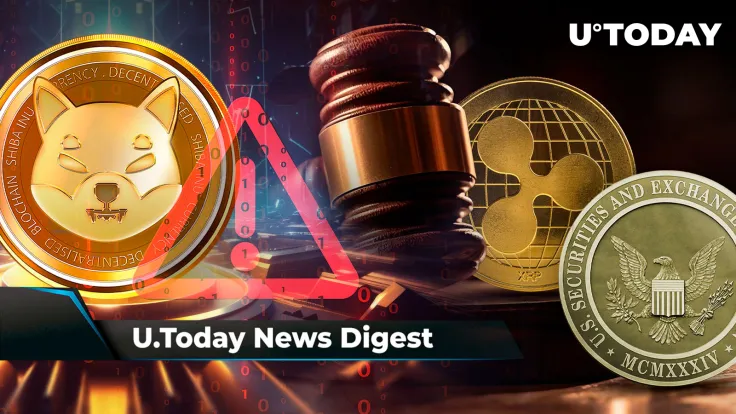 SHIB Holders Warned About New Scam, CZ Supports Michael Saylor on His Bitcoin Strategy, Judge Sets Schedule for Ripple-SEC Remedy Discovery: Crypto News Digest by U.Today