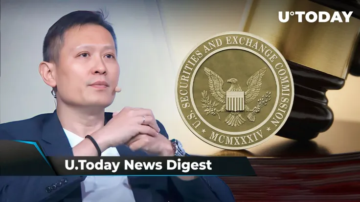 SEC Announces Private Meeting, New Binance CEO Addresses $4.3 Billion Fine; SHIB, BTC, ETH Offer New Way to Pay Mortgage: Crypto News Digest by U.Today
