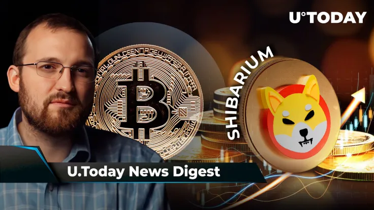Cardano Founder Makes Unexpected Bitcoin Statement, Shibarium Secures New Milestone, XRP Surges 4,586% in Liquidations: Crypto News Digest by U.Today