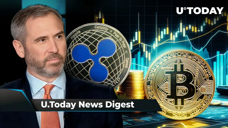Key Reasons Why Bitcoin Price Is Pumping, Ripple CEO Celebrates Company's Epic Wins, Shibarium Stuns SHIB Army With Triple-Digit Surge: Crypto News Digest by U.Today
