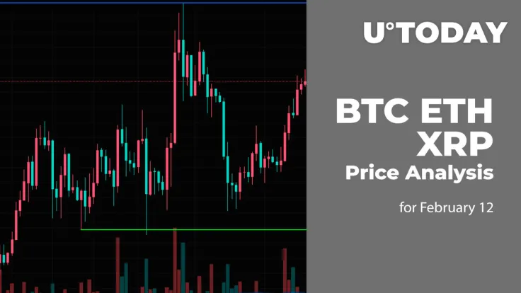 BTC, ETH and XRP Price Prediction for February 12