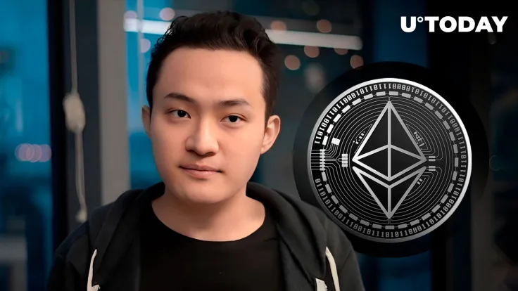 Suspected Justin Sun Wallet Buys $259 Million in Ethereum: Details