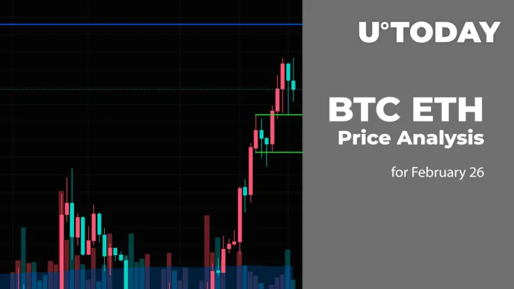 BTC and ETH Price Prediction for February 26