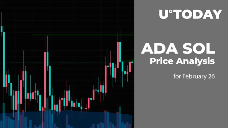ADA and SOL Price Prediction for February 26