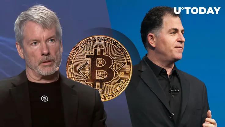 Michael Saylor Pitches Bitcoin to Dell CEO 