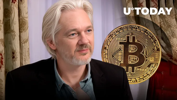 WikiLeaks Founder Julian Assange Received Enormous $500,000 Donation From Bitcoin Whale