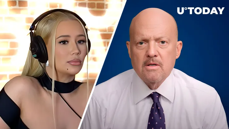 Top Signal? Jim Cramer Meets Meme Coiner Iggy Azalea