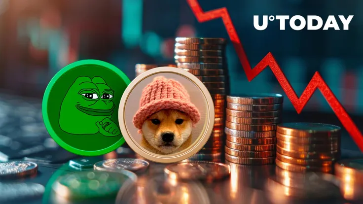 PEPE, Dogwifhat See Major Losses as Crypto Market Dives: Details