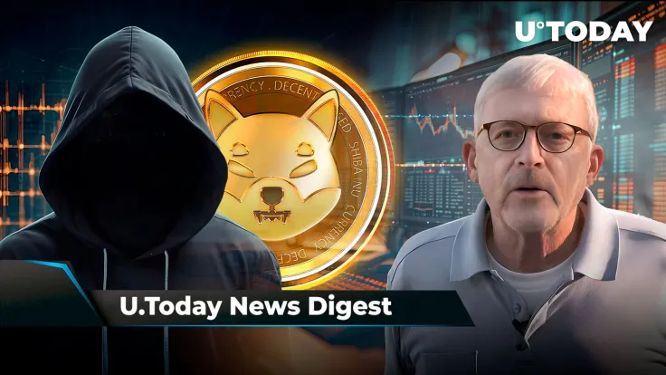 Shytoshi Kusama Shares Crucial Update on Long-Term Shiba Inu Plans, Peter Brandt Unveils His Trading Secrets, $34 Million in ETH Shifted in 24 Hours: Crypto News Digest by U.Today