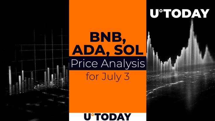 BNB, ADA and SOL Price Prediction for July 3