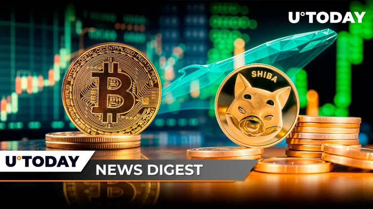 3 Things Bitcoin Needs to Hit $60,000, Shiba Inu Surges 367% in Bullish Whale Activity, Major XRP Ledger Amendment About to Go Live: Crypto News Digest by U.Today