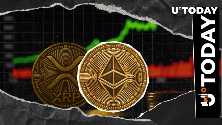 ETH Rallies Nearly 5% While XRP Underperforms