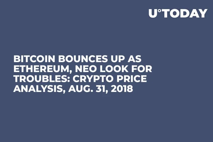 Bitcoin Bounces Up as Ethereum, NEO Look For Troubles: Crypto Price Analysis, Aug. 31, 2018