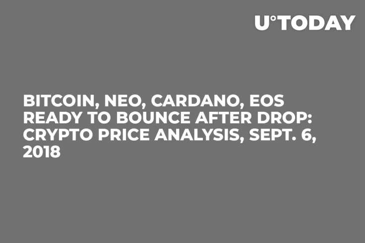 Bitcoin, NEO, Cardano, EOS Ready to Bounce After Drop: Crypto Price Analysis, Sept. 6, 2018