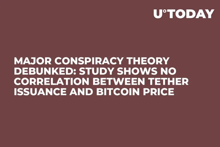 Major Conspiracy Theory Debunked: Study Shows No Correlation Between Tether Issuance and Bitcoin Price