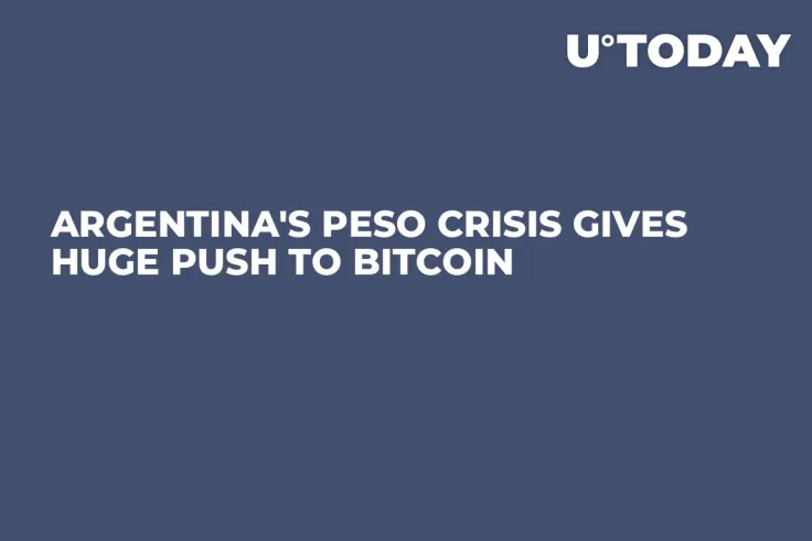 Argentina's Peso Crisis Gives Huge Push to Bitcoin 