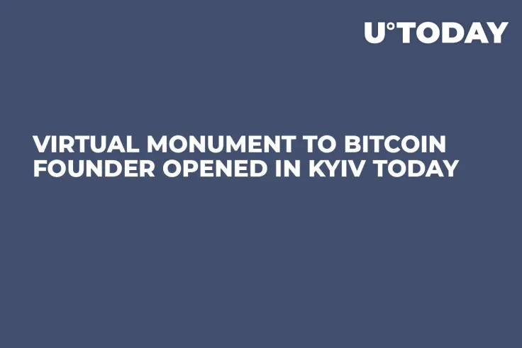 Virtual Monument to Bitcoin Founder Opened in Kyiv Today