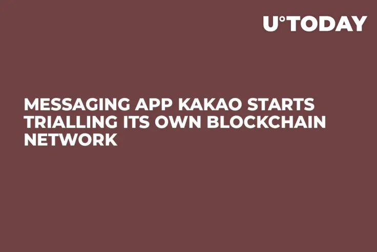 Messaging app Kakao Starts Trialling Its Own Blockchain Network
