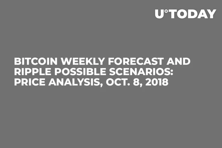 Bitcoin Weekly Forecast and Ripple Possible Scenarios: Price Analysis, Oct. 8, 2018