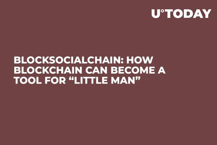BlockSocialChain: How Blockchain Can Become a Tool for “Little Man”