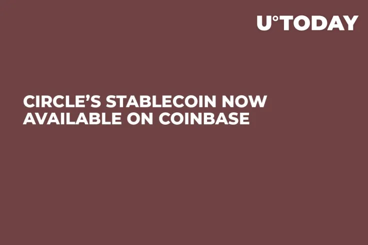 Circle’s Stablecoin Now Available on Coinbase 