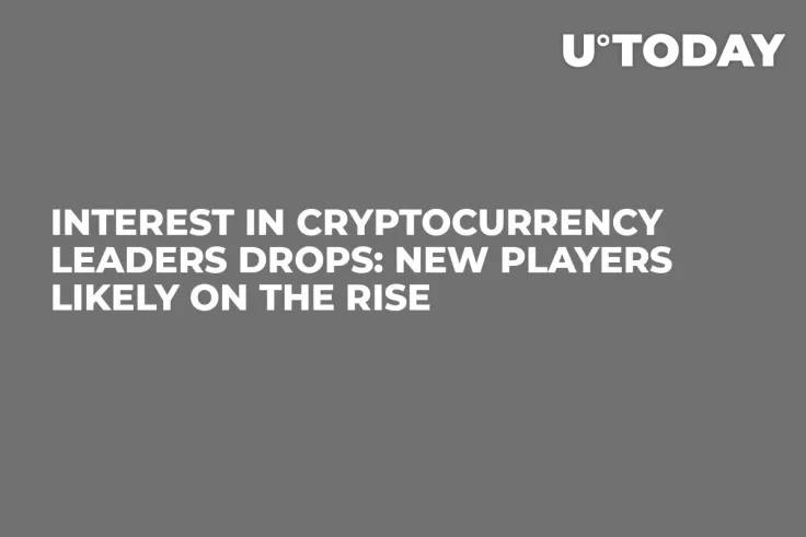Interest in Cryptocurrency Leaders Drops: New Players Likely on the Rise