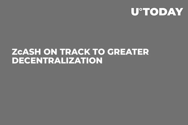 Zсash on Track to Greater Decentralization 