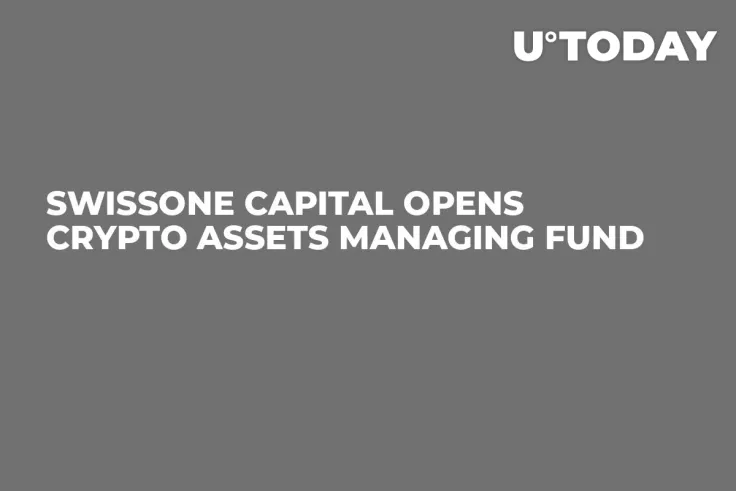SwissOne Capital Opens Crypto Assets Managing Fund
