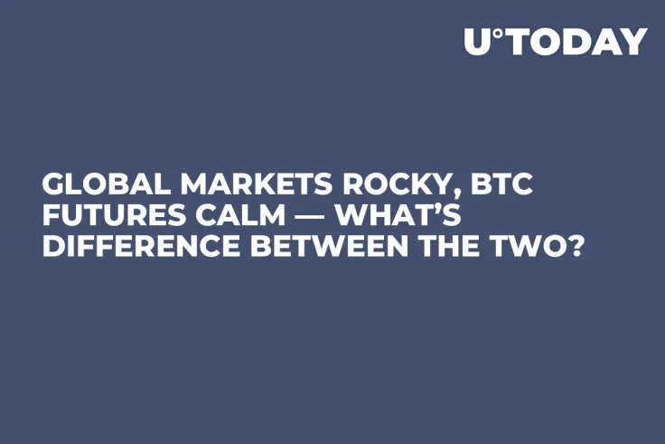 Global Markets Rocky, BTC Futures Calm — What’s Difference Between the Two?
