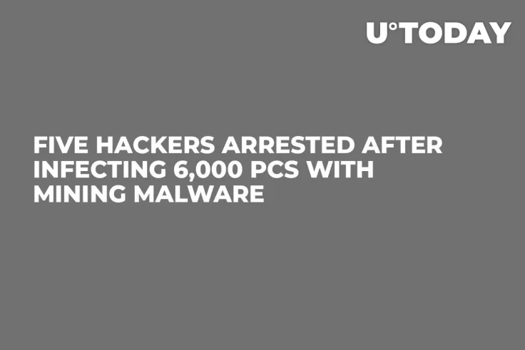 Five Hackers Arrested After Infecting 6,000 PCs with Mining Malware