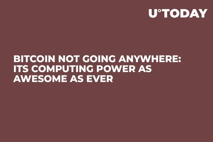 Bitcoin Not Going Anywhere: Its Computing Power as Awesome as Ever