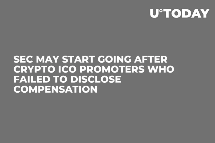SEC May Start Going After Crypto ICO Promoters Who Failed to Disclose Compensation