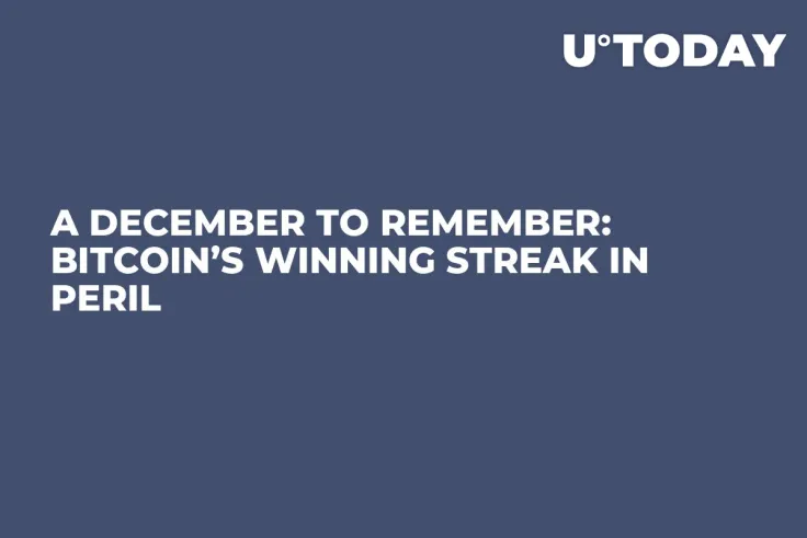 A December To Remember: Bitcoin’s Winning Streak in Peril
