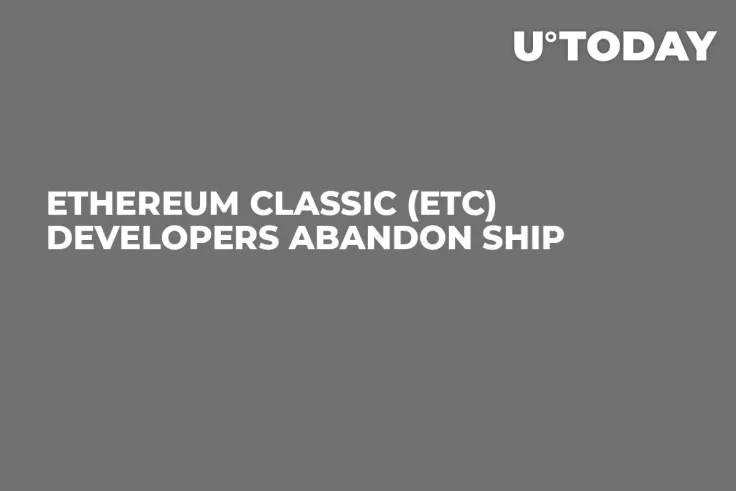 Ethereum Classic (ETC) Developers Abandon Ship