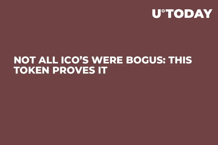 Not All ICO’s Were Bogus: This Token Proves It