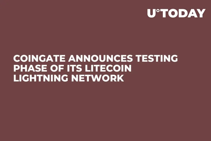 CoinGate Announces Testing Phase of Its Litecoin Lightning Network