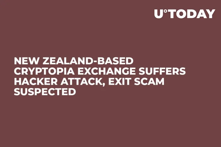 New Zealand-Based Cryptopia Exchange Suffers Hacker Attack, Exit Scam Suspected