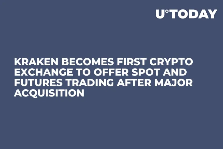 Kraken Becomes First Crypto Exchange to Offer Spot and Futures Trading After Major Acquisition 