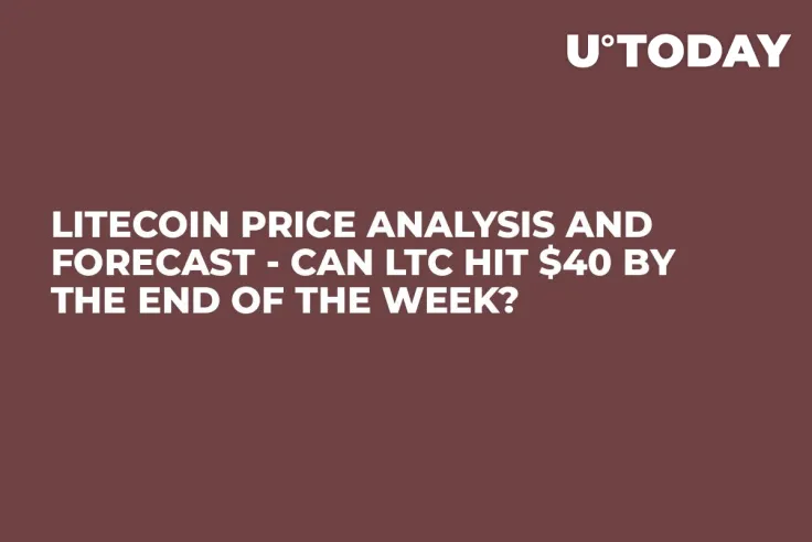 Litecoin Price Analysis and Forecast - Can LTC Hit $40 by the End of the Week?