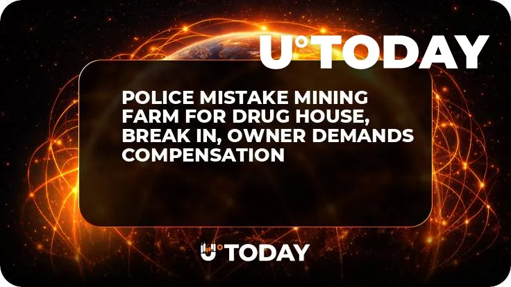 Police Mistake Mining Farm for Drug House, Break In, Owner Demands Compensation