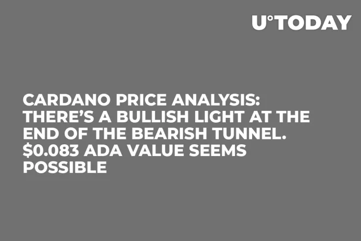 Cardano Price Analysis: There’s a Bullish Light at the End of the Bearish Tunnel. $0.083 ADA Value Seems Possible
