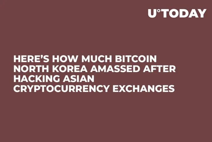Here’s How Much Bitcoin North Korea Amassed After Hacking Asian Cryptocurrency Exchanges   