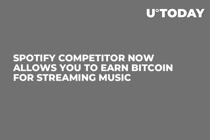 Spotify Competitor Now Allows You to Earn Bitcoin for Streaming Music 